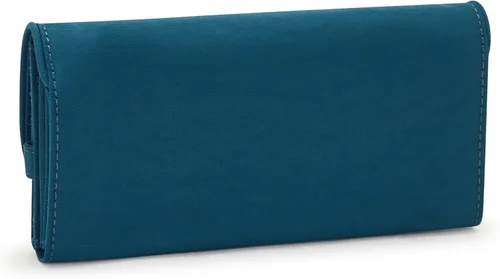 Vista 2 de Kipling Money Land para mujer, tecnología RFID anti-hacker, billetera de nailon a presión