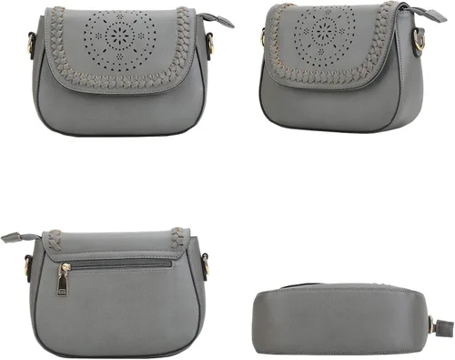 Vista 3 de KKXIU Bolsos cruzados para mujer con correa ajustable