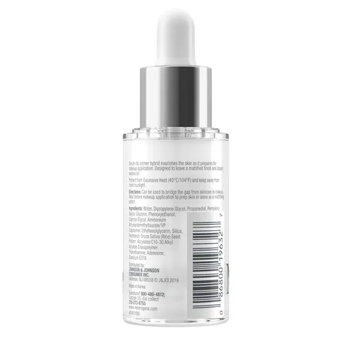 Vista 9 de Neutrogena Shine Control Matte Booster - Imprimación facial y suero, suero matificante de la piel a imprimación con proteína de arroz, absorbe