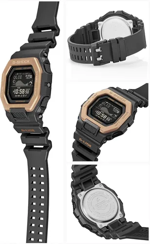 Vista 2 de Casio Reloj G-Shock G-LIDE GBX-100NS-4JF para hombre dorado Oro