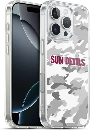 Vista 91 de Head Case Designs Funda de gel ASU Camou con licencia oficial de la Universidad Estatal de Arizona [protección de grado militar] compatible