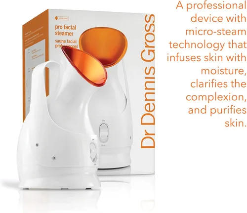 Vista 2 de Dr. Dennis Gross Pro - Vapor facial para limpieza profunda facial: infundir la piel con hidratación, aclarar la tez y desintoxicar la piel