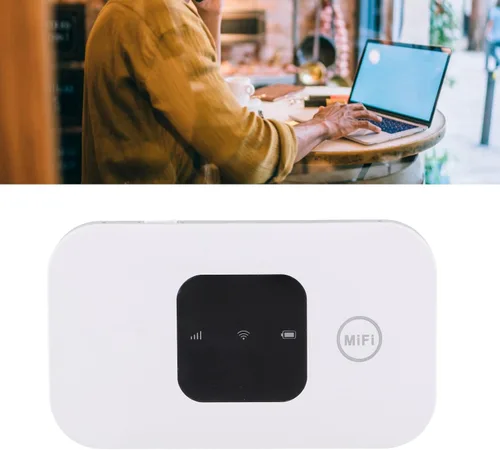 Vista 2 de Enrutador WiFi portátil 4G LTE móvil desbloqueado de bolsillo WiFi Internet de alta velocidad para viajes usuarios de automóviles de negocios ligero