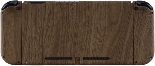 Vista 9 de eXtremeRate - Placa trasera para Nintendo Switch Console, NS Joycon con carcasa de mando de mano con botones de juego completo, carcasa de repuesto