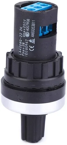 Vista 6 de Potenciómetro de montaje en panel 2K de 0.866 in para control de velocidad VFD Convertidor de frecuencia variable VSD ajustable 200 W Motor Drive
