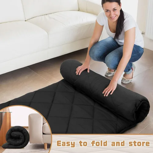 Vista 4 de CypherX - Colchón de futón de 3.9 pulgadas, cama plegable de tatami japonés