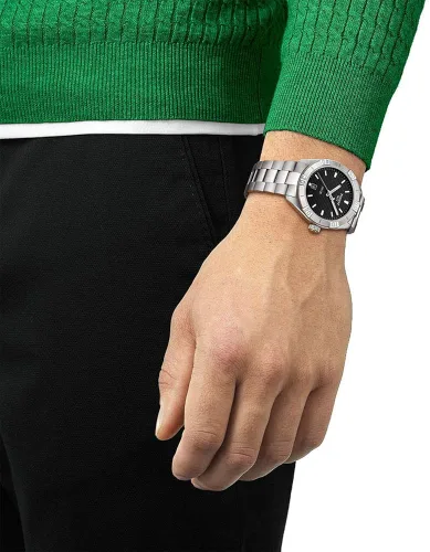 Vista 2 de Tissot T1016101105100 - Reloj de vestir clásico para hombre PR 100