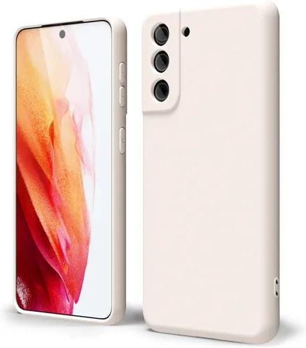 Vista 346 de oakxco Funda para teléfono Samsung Galaxy S8 de silicona líquida, delgada y fina de gel de goma suave TPU cubierta protectora simple llana