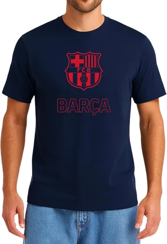 Vista 22 de Icon Sports Officially Licensed FC Barcelona Cotton T-Shirt - Unisex Adult