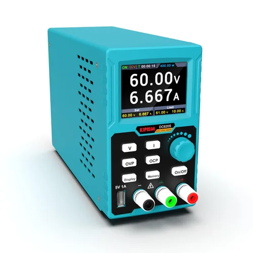 Vista 9 de Fuente de alimentación CC, fuente de alimentación regulada ajustable de 0-30 V 0-10 A, entrada de 110 V, pantalla de 4 dígitos de alta precisión