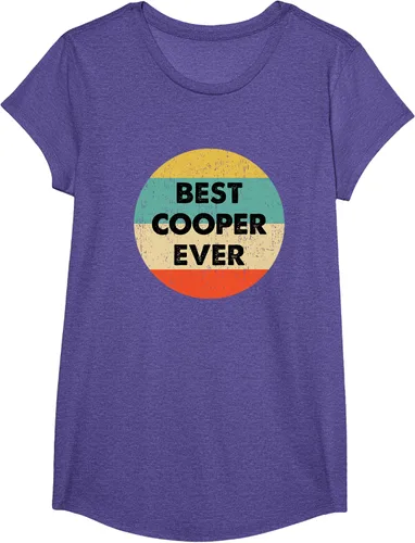 Vista 64 de Camiseta Cooper, Negro