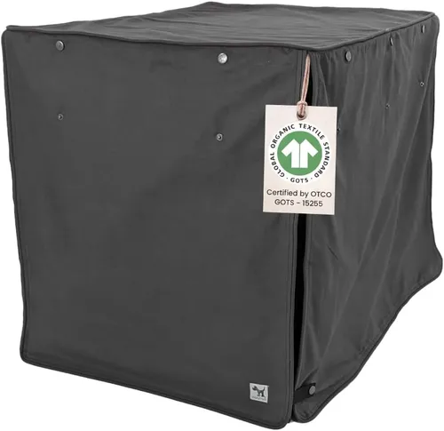 Vista 8 de Molly Mutt cubierta para jaula de perro, cubierta para perro, cubierta para jaulas de perro, cubiertas para jaulas de perro, crea una jaula de perro