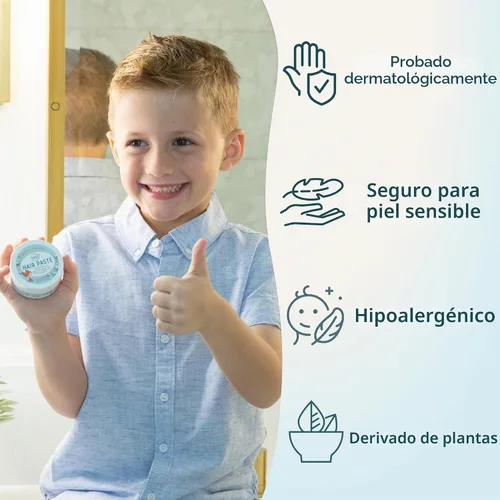 Vista 5 de LANE & CO. Pasta de cabello para niños, pasta de pelo de bebé para niños