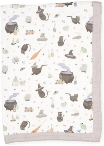 Vista 22 de Little Unicorn Manta de recepción para recién nacidos Ultra suave, tela de muselina multicapa Regalo para recién nacidos y para llevar