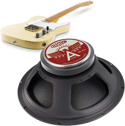 Vista 3 de CELESTION Altavoz de guitarra tipo A (T5925) Negro 12