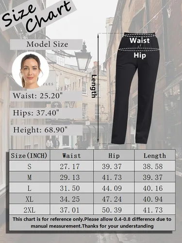 Vista 6 de MAGCOMSEN Pantalones de forro polar para mujer, pantalones deportivos para correr, yoga, pantalones de terciopelo para correr, pantalones de pijama