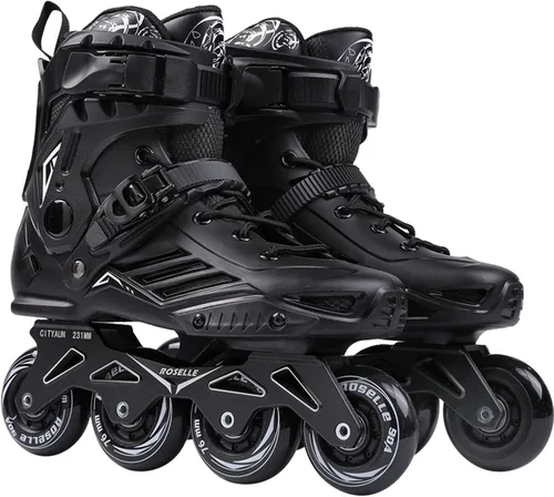 Vista 2 de Patines en línea para adultos para hombres y mujeres, patines en línea para adultos, patines de fitness para mujeres y hombres, patines