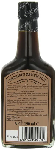 Vista 2 de Geo Watkins Ketchup de champiñones 6.4 fl oz (paquete de 4)