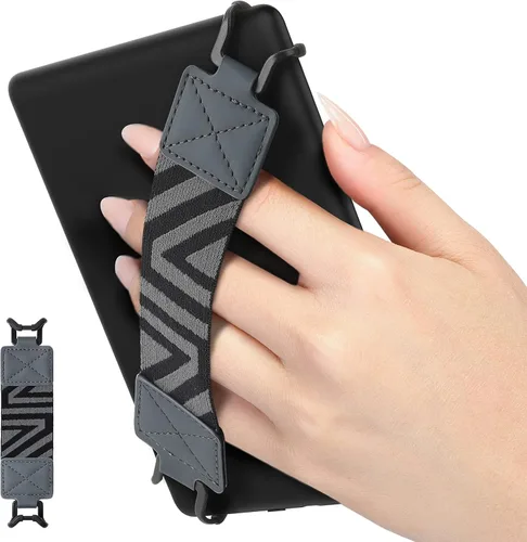 Vista 26 de MoKo Correa de mano de seguridad para tablet Kindle eReaderFire de 6 a 8 pulgadas, Kindle/Kobo/Voyaga/Lenovo/Sony E-Book Tablet, correa de mano