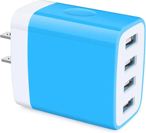 Vista 11 de Bloque de cargador para iPhone, 4.8A, cargador de pared USB, adaptador de corriente, cubo de carga, caja de ladrillo para iPhone 17 16e 16 15 14 13