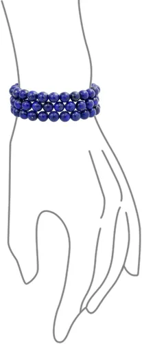 Vista 12 de Bling Jewelry Juego de 3 pulseras elásticas unisex apilables con cuentas redondas de 0.315 pulgadas para mujeres, adolescentes y hombres, multihebra
