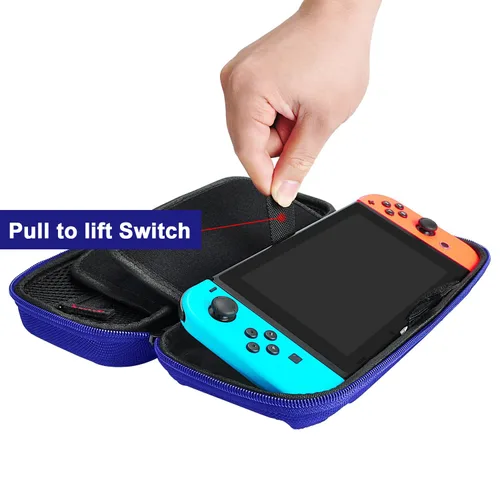 Vista 17 de daydayup Switch Carrying Case Compatible with Nintendo Switch 2, with 24 Games Cartridges Protective Hard Shell Travel Carrying Case Pouch for