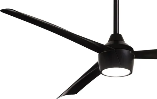 Vista 2 de Minka-Aire F626L-CL Skinnie Ventilador de techo de 56" con luz LED integrada en acabado carbón