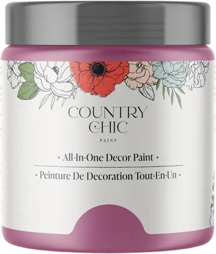 Vista 23 de Country Chic - Pintura a la tiza todo en uno para muebles y armarios, ecológica, acabado mate, con primer y sellador, para madera y metal, Alchemist