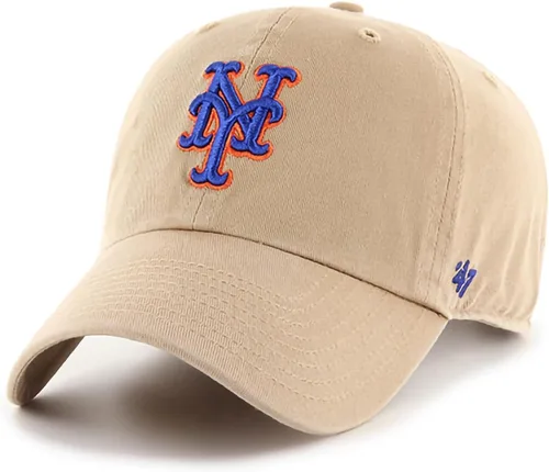 Vista 9 de 47 Brand MLB Primary Logo Clean Up Adjustable Strap Baseball Dad Hat Cap, Adult
