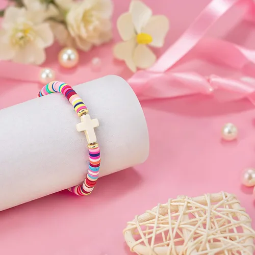 Vista 64 de Regalos navideños para niños, niñas adolescentes, mujeres, linda pulsera de cruz para niñas, regalos de Navidad cristianos para mujeres, ideas