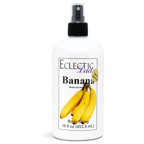 Vista 8 de Eclectic Lady Spray corporal perfumado de plátano, 2 onzas de niebla corporal