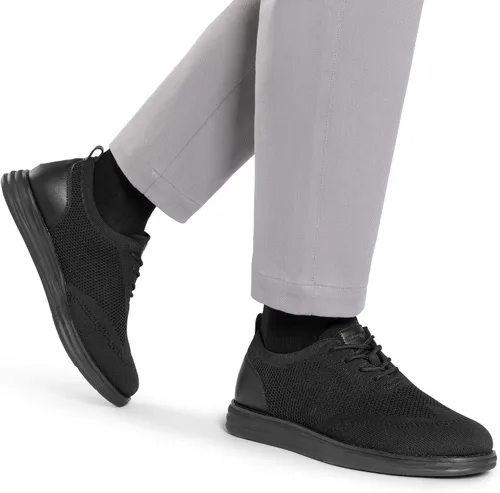 Vista 8 de Bruno Marc Men's Grand-02 KnitFlex Lightweight Walking Shoes Negro (black Monochrome)