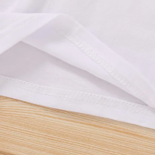 Vista 7 de JEELLIGULAR Camiseta de Navidad para niños y niñas, camiseta de manga larga con estampado de letras para bebés, ropa de festival de 6 meses a 5 años