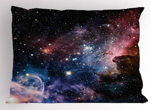 Vista 26 de Lunarable Juego de 2 fundas de almohada de caricaturas, automóvil deportivo de velocidad moderna, imagen exquisita del automóvil, ropa de cama