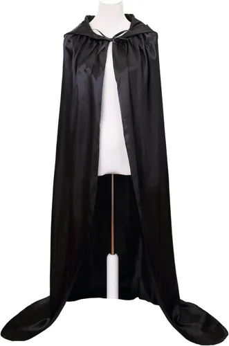 Vista 3 de VGLOOK Capa unisex con capucha para Halloween, Navidad, disfraces y fiesta