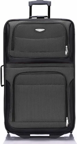 Vista 78 de Travel Select Amsterdam - Equipaje vertical y expansible con ruedas, marino