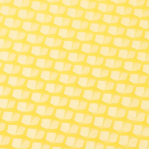 Vista 5 de uxcell Base de cera para marcos de abeja, hojas de base de colmena, base de miel de abeja, herramienta de apicultura, color amarillo