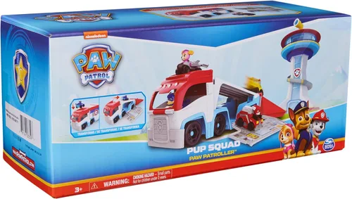 Vista 8 de PAW Patrol Pup Squad Patroller Transformando Vehículo del Equipo y Chase