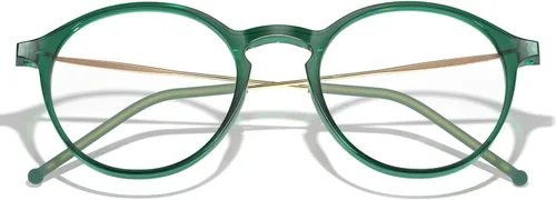 Vista 6 de VISOONE Round Lightweight Blue Light Blocking Glasses Women Men Fashion Cute Thin Eyewear Niko