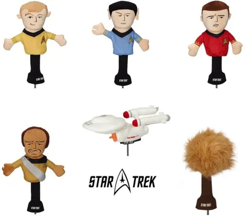 Vista 2 de Creative Covers for Golf Fundas para cabeza de Star Trek Club Klington