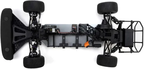 Vista 14 de Losi 22S RC Car Dirt Modelo tardío, azul, 1/10 2WD RTR Dirt Oval