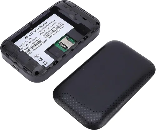 Vista 6 de VBESTLIFE Enrutador WiFi móvil 4G LTE con ranura para tarjeta SIM, dispositivo de punto de acceso portátil de viaje de 300 Mbps, módem de Internet