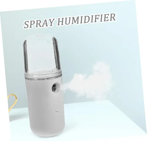 Vista 6 de Amosfun Humidificadores para el hogar, humidificador portátil para el hogar, humectador de aire de niebla fría para dormitorio, oficina