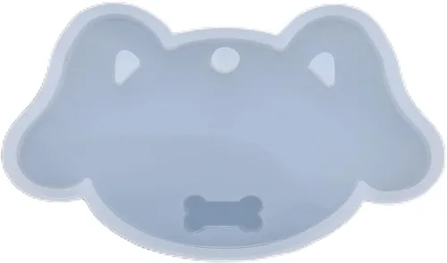 Vista 11 de Linda etiqueta colgante de gato y perro, molde de silicona, colgantes de animales, moldes de resina epoxi para bricolaje, exposición UV, Gato TR