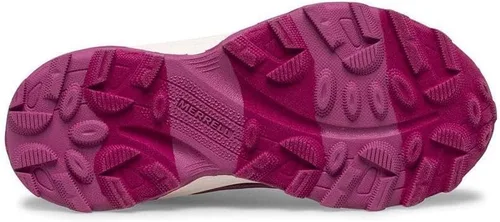Vista 3 de Merrell Moab Speed - Tenis de senderismo impermeables con cierre alternativo bajo para niños