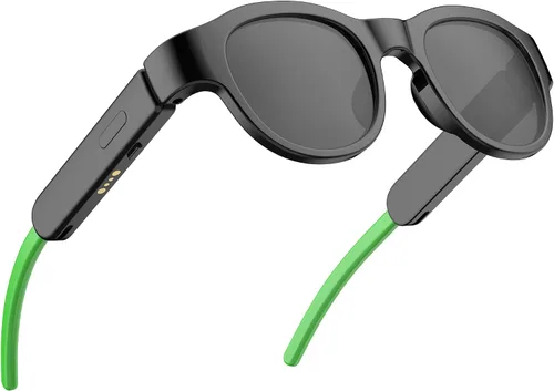 Vista 7 de Lentes inteligentes para niños, lentes de sol polarizados con altavoz Bluetooth, protección UV atlética/al aire libre y control de voz, niños de 6 a