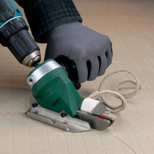 Vista 3 de PacTool SS724 Snapper Shear Pro - Herramienta de corte para tablero de fibrocemento - Power Shears Herramientas eléctricas profesionales