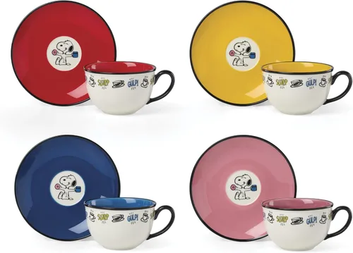 Vista 27 de Lenox 897573 Chef Snoopy - Juego de postre (12 piezas)