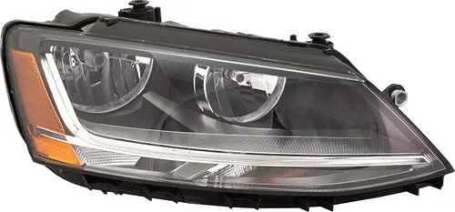 Vista 22 de Garage-Pro Faro lateral del conductor para Volkswagen Passat 1998-2001 halógeno sin bombilla(s) 1998-2001 Estilo Reemplaza# 3B0941017Q