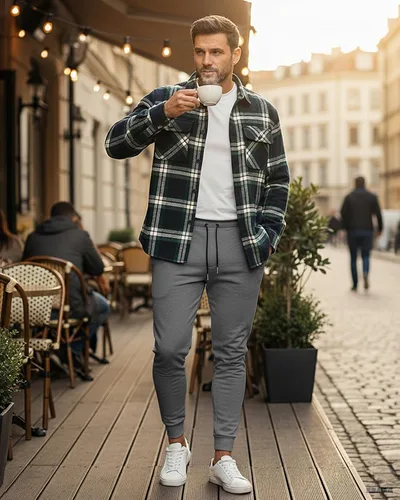 Vista 5 de BUXKR - Pantalones deportivos ajustados con bolsillos profundos para hombre, para gimnasio, correr y fisioculturismo